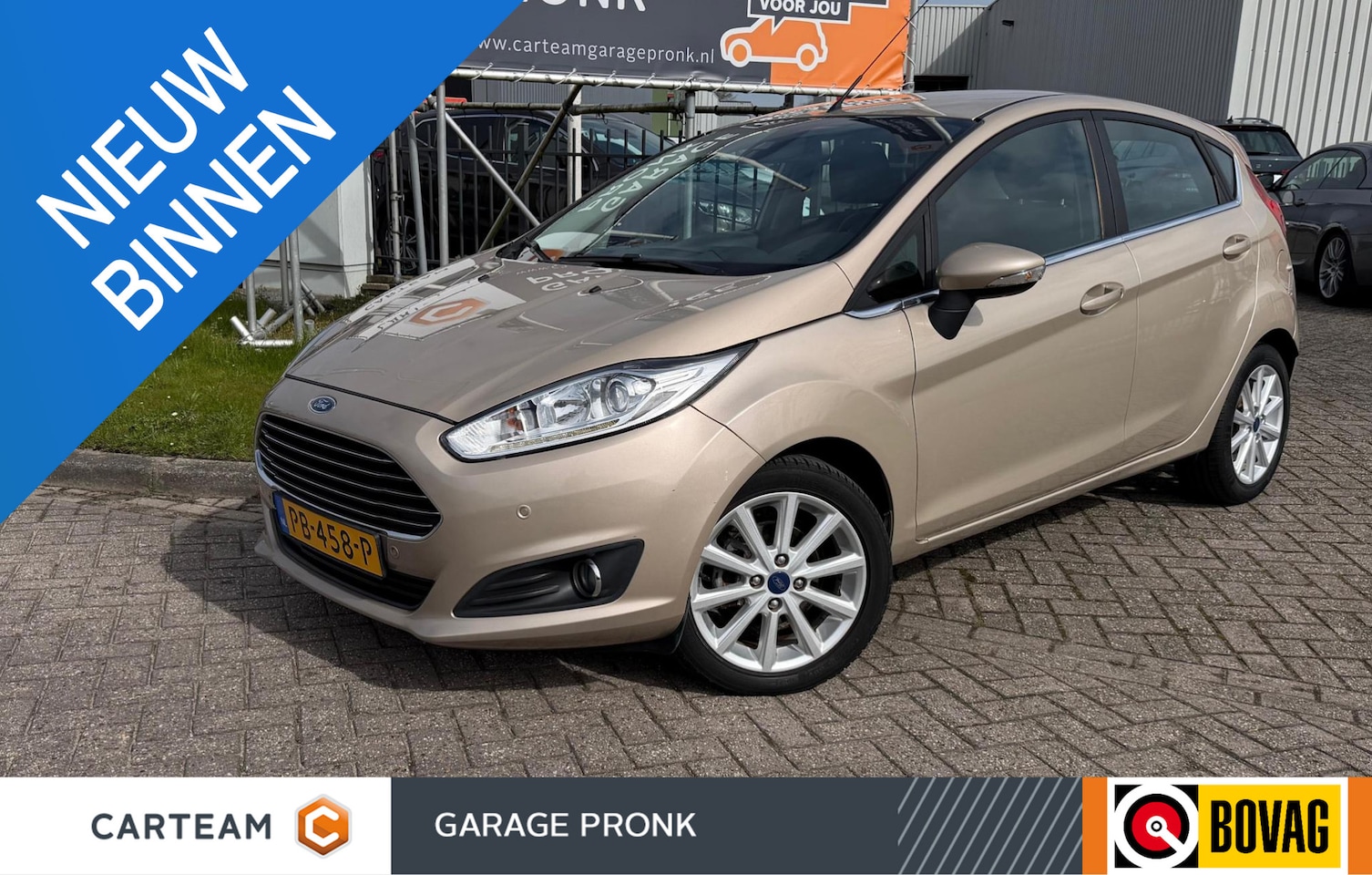 Ford Fiesta - 1.0 EcoBoost Titanium NAVI/BLEUTOOHT/CLIMA - AutoWereld.nl