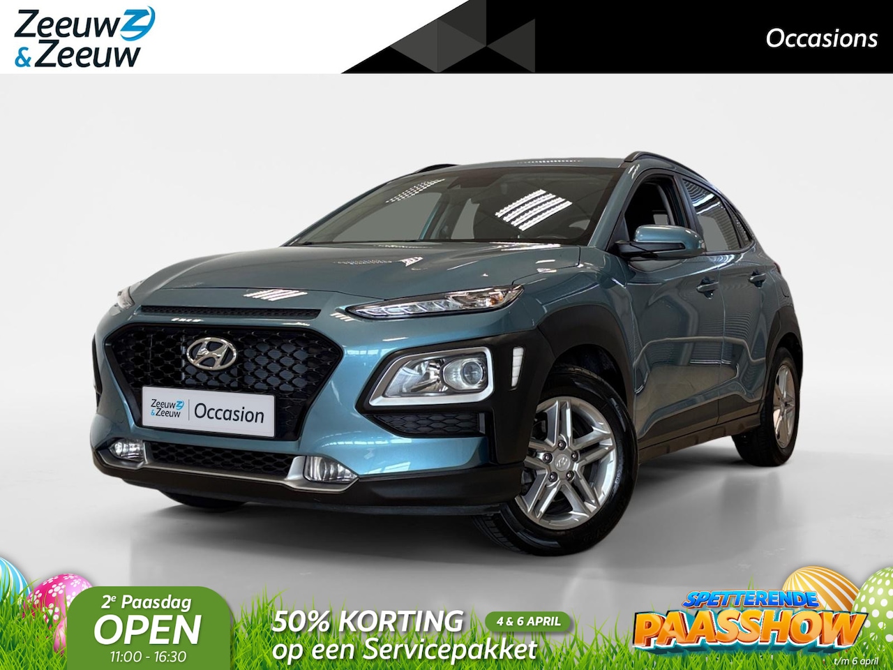 Hyundai Kona - 1.0 TURBO | COMFORT SMART | NAVI | TREKHAAK | NL-AUTO | - AutoWereld.nl