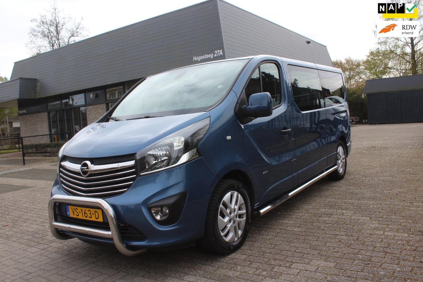 Opel Vivaro - DUBBEL CABINE LANG 1.6 CDTI L2H1 DC Sport EcoFlex - AutoWereld.nl