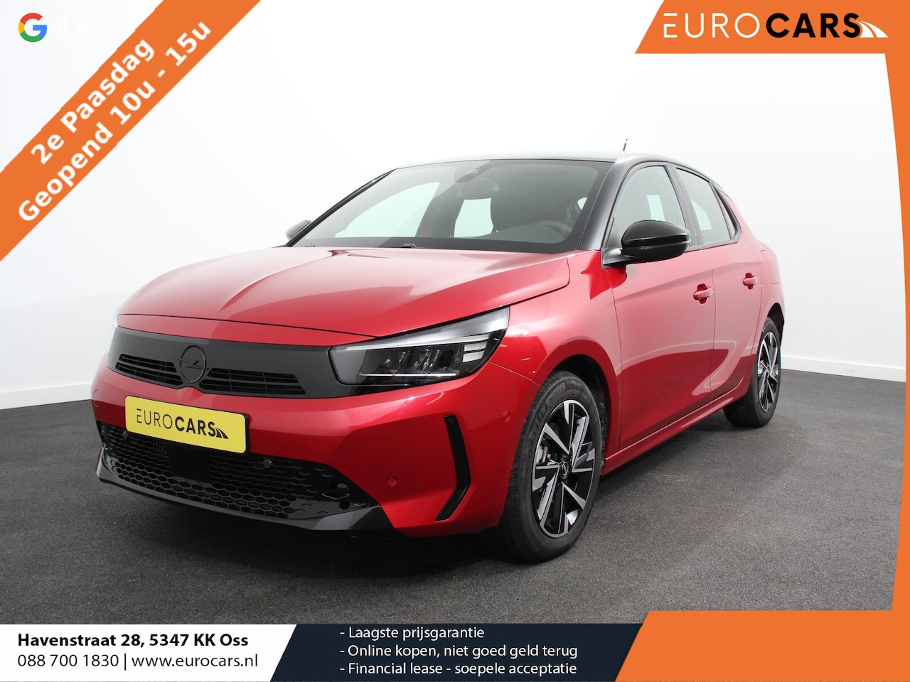 Opel Corsa - 1.2 Turbo Hybrid 100pk GS Automaat Navigatie | Apple Carplay/Android Auto | Camera | Parke - AutoWereld.nl