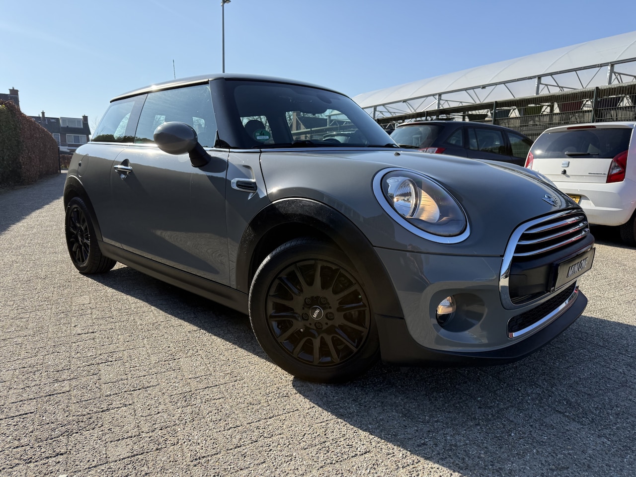 MINI One - Mini 1.2 Chili. Half leer,Climate,cruise, Moonwalk Grey !!! - AutoWereld.nl