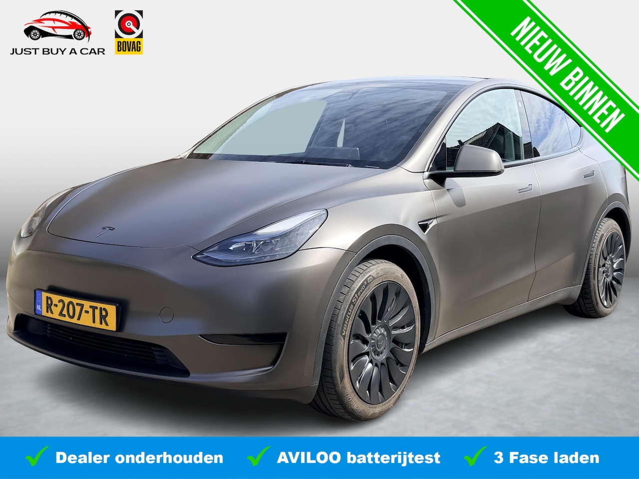 Tesla Model Y - RWD 58 kWh Full Self-Driving Capability (€ 7.500) / LFP Accu / Panoramadak / Warmtepomp / - AutoWereld.nl
