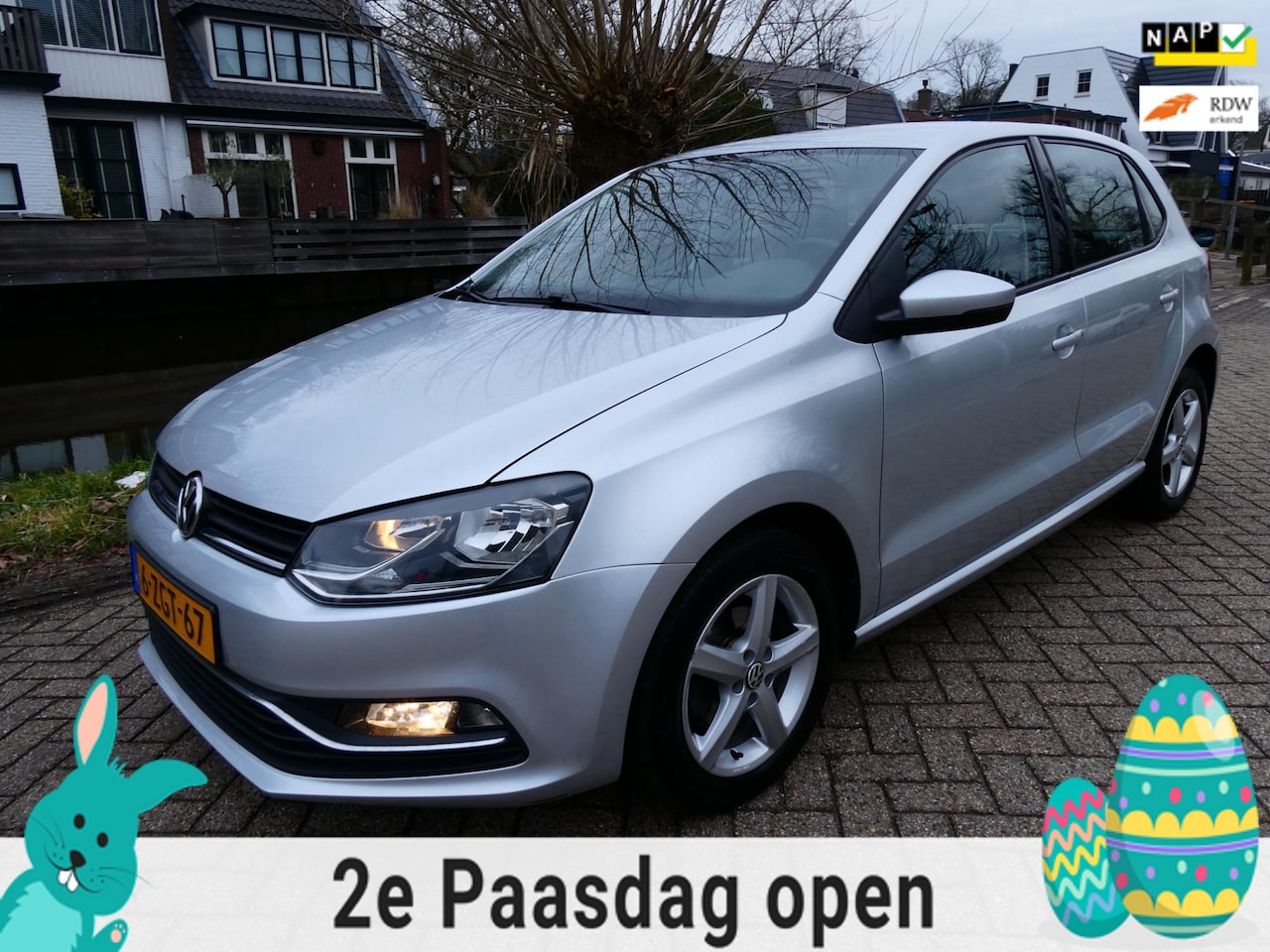Volkswagen Polo - 1.2 TSI 4-Cilinder 5-deurs Airco Cruise Geen import Zuinig - AutoWereld.nl