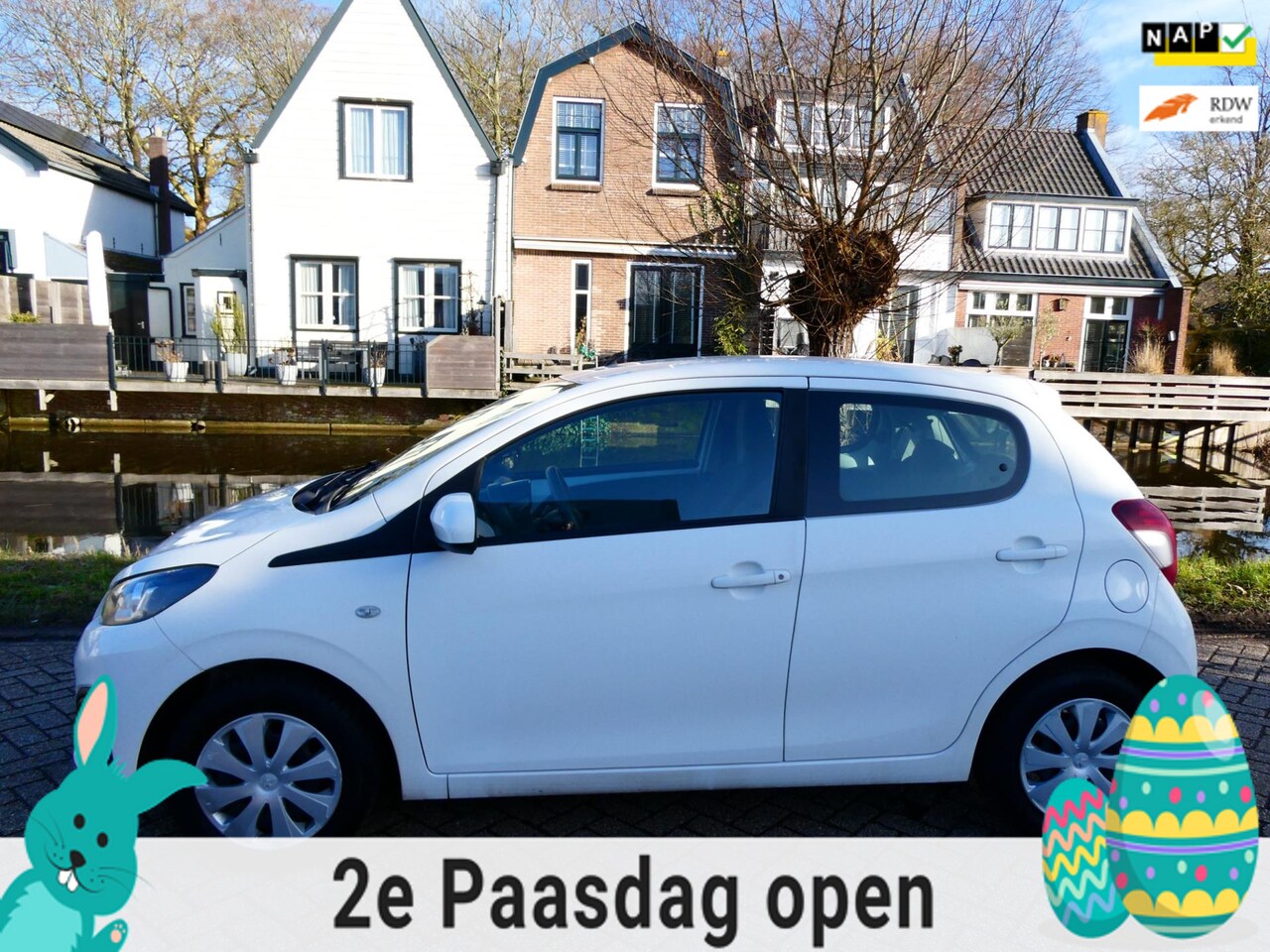 Peugeot 108 - 1.0 e-VTi 5-deurs 1e eigenaar 107.000km Airco LED Zuinig - AutoWereld.nl