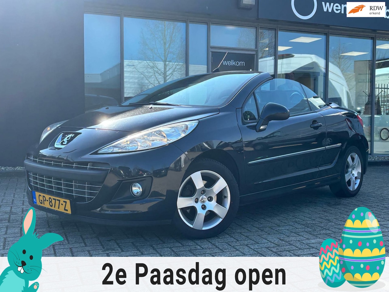 Peugeot 207 CC - 1.6 VTi 120pk Airco 110.000km PDC Historie Keurige CC - AutoWereld.nl