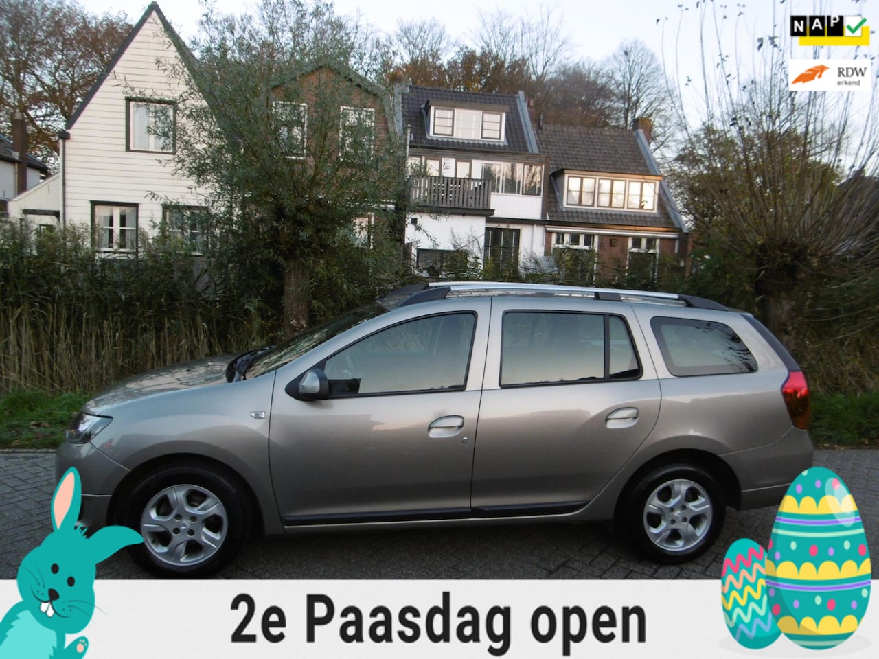 Dacia Logan MCV - 0.9 TCe 90pk Airco Cruise 2e eigenaar Historie Zuinig B-Label - AutoWereld.nl