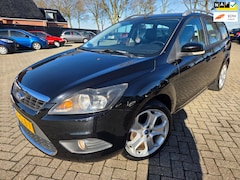 Ford Focus Wagon - 1.8 Titanium Flexi Fuel 2008. Climate/Cruise/Leder/Trekhaak etc.. APK 03-2027