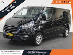 Ford Transit Custom - 300 2.0 TDCI L2H1 Limited Dubbele cabine Automaat Navigatie Airco 2 Schuifdeuren Trekhaak