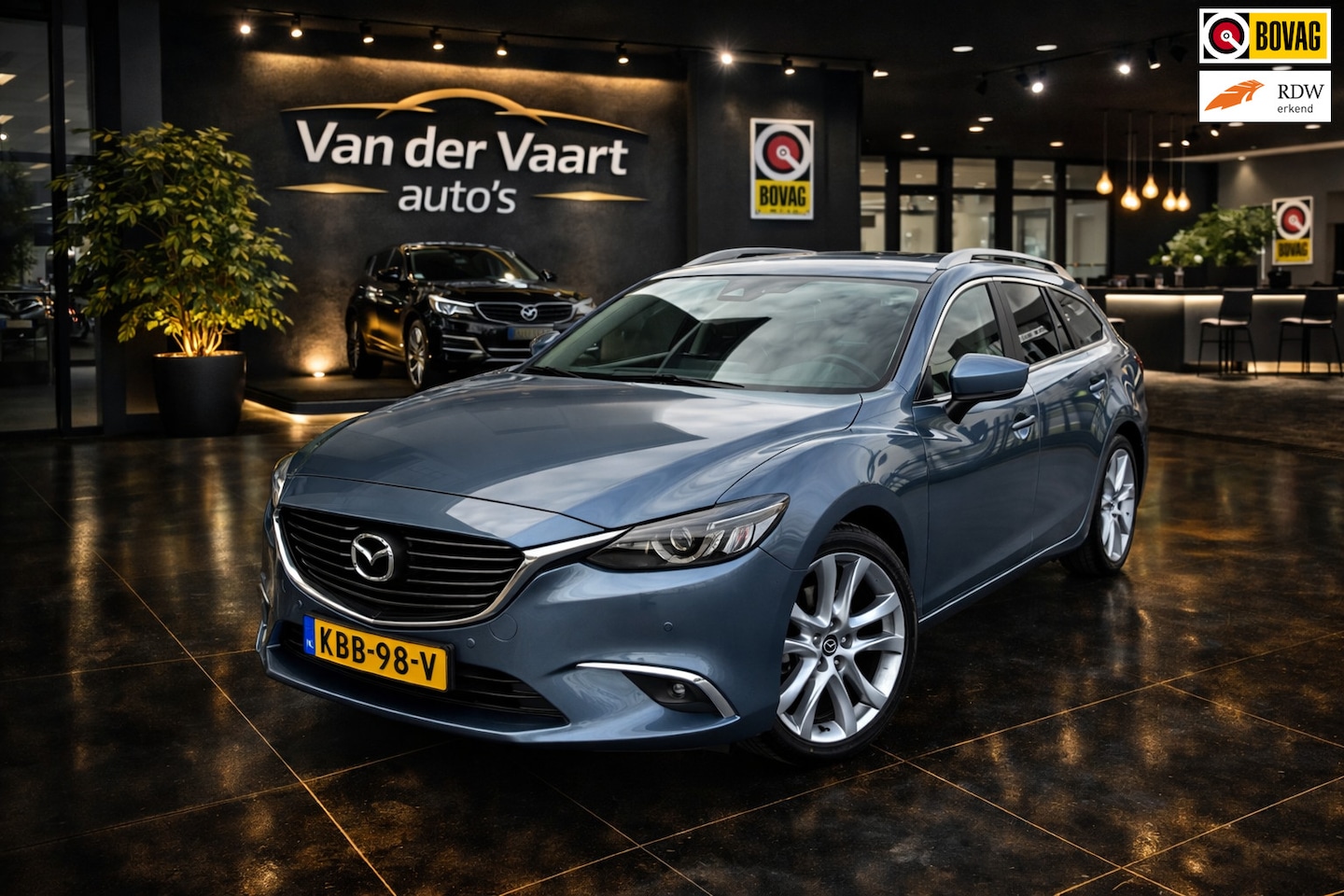 Mazda 6 Sportbreak - 2.0 SkyActiv-G 165 TS+ NAVI LMV ACHTERUITRIJCAMERA - AutoWereld.nl