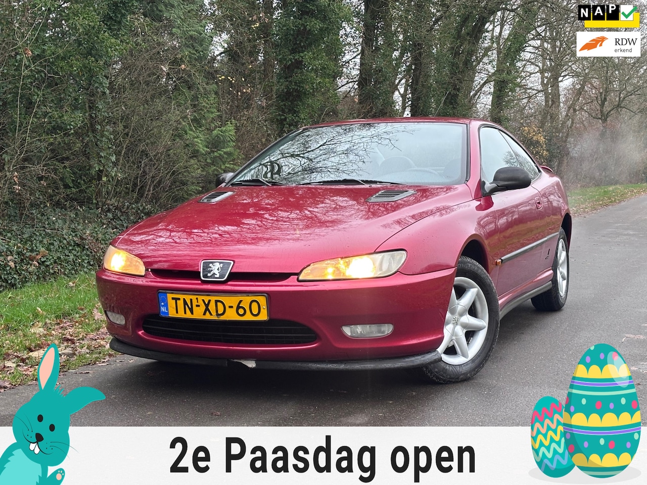 Peugeot 406 Coupé - 2.0-16V | Automaat + Airco Nu € 1.950,-!!! - AutoWereld.nl