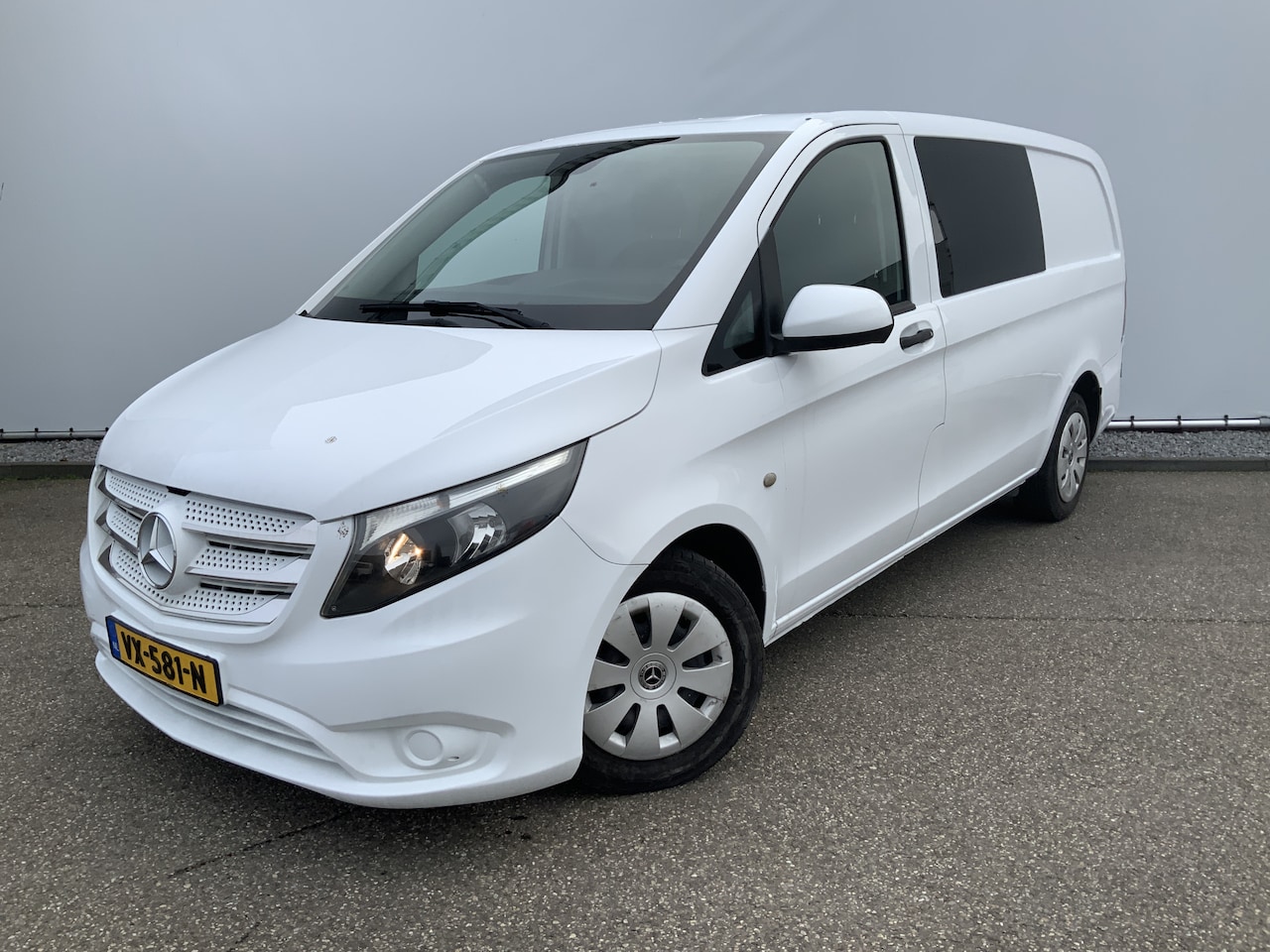 Mercedes-Benz Vito - 114 CDI Lang Dub Cab Automaat Airco Cruise 5 Zits Trekhaak 2000 kg Euro 5   export - AutoWereld.nl