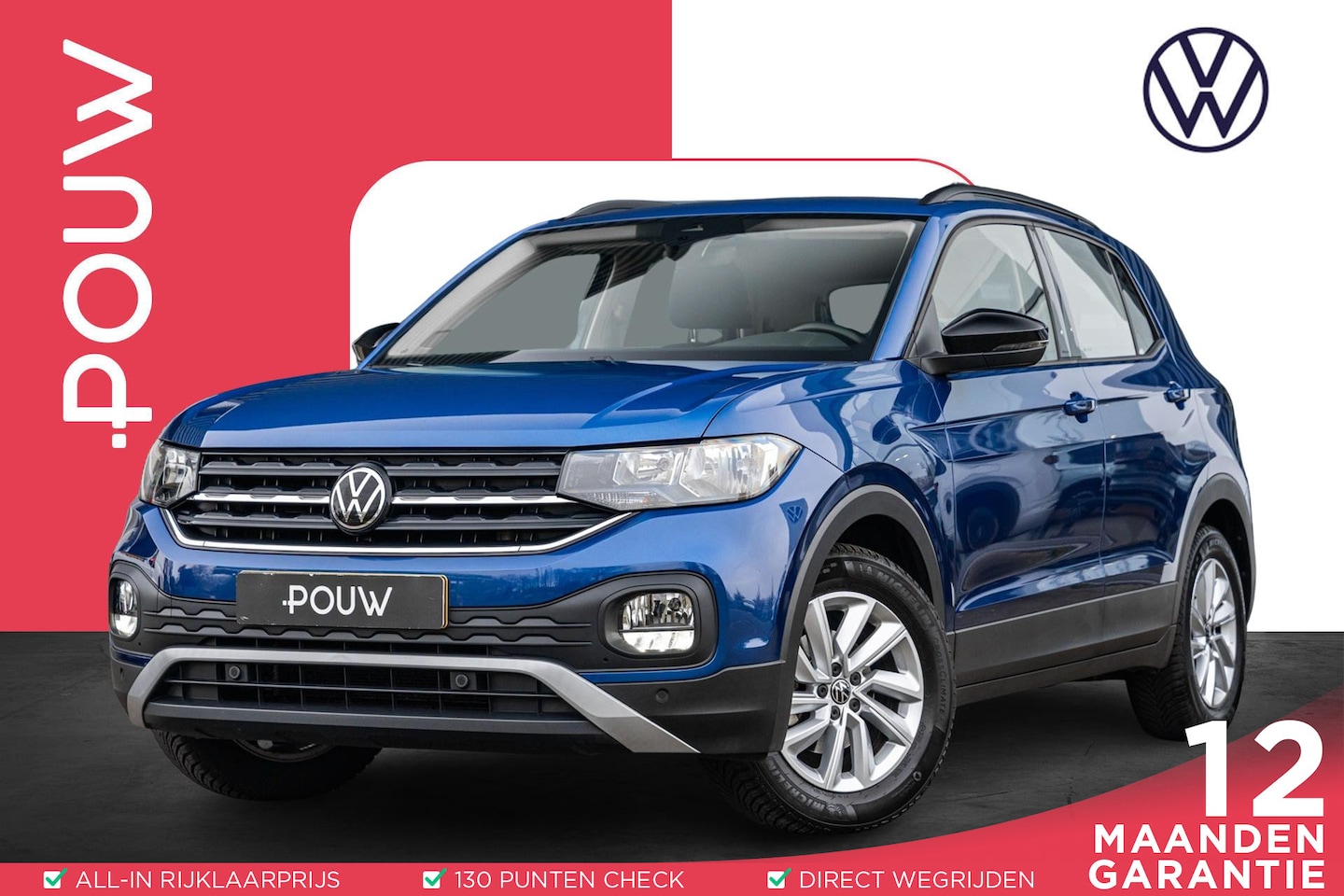 Volkswagen T-Cross - 1.0 TSI 110pk Life | Camera Achter | Keyless Entry | Trekhaak Afneembaar | Navigatie | All - AutoWereld.nl