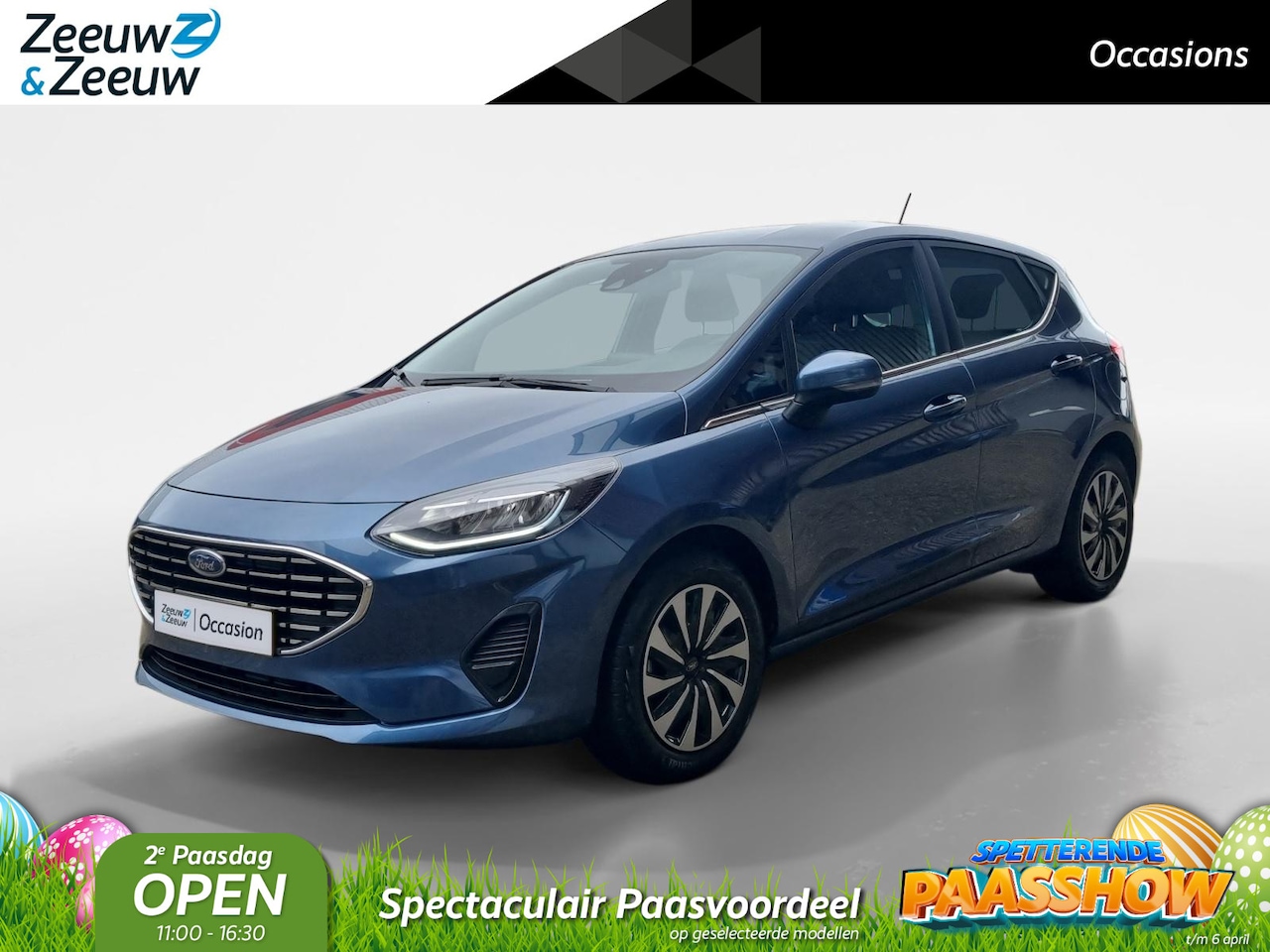 Ford Fiesta - 1.0 EcoBoost Titanium | Trekhaak | Navigatie | Apple Carplay/ Android Auto | Stoel/Stuur/V - AutoWereld.nl