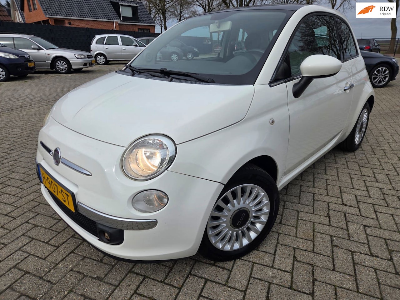 Fiat 500 - 1.2 Pop 2009. Airco/Panorama/Mistlampen etc.. APK 03-2027 - AutoWereld.nl