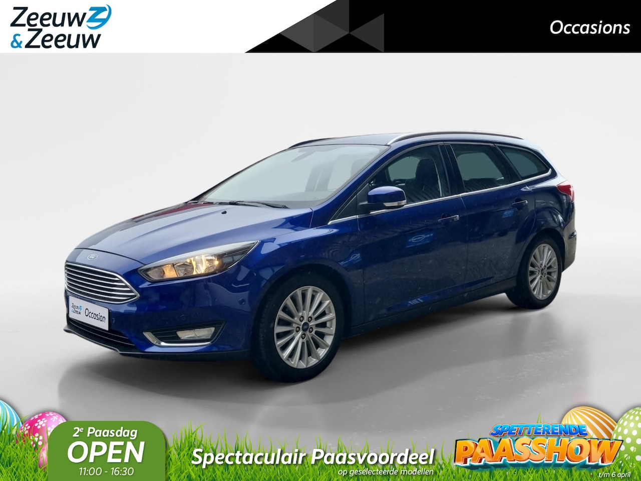 Ford Focus Wagon - 1.0 Titanium Edition | 12 Maanden BOVAG Garantie | Trekhaak | Climate Control | Cruise Con - AutoWereld.nl