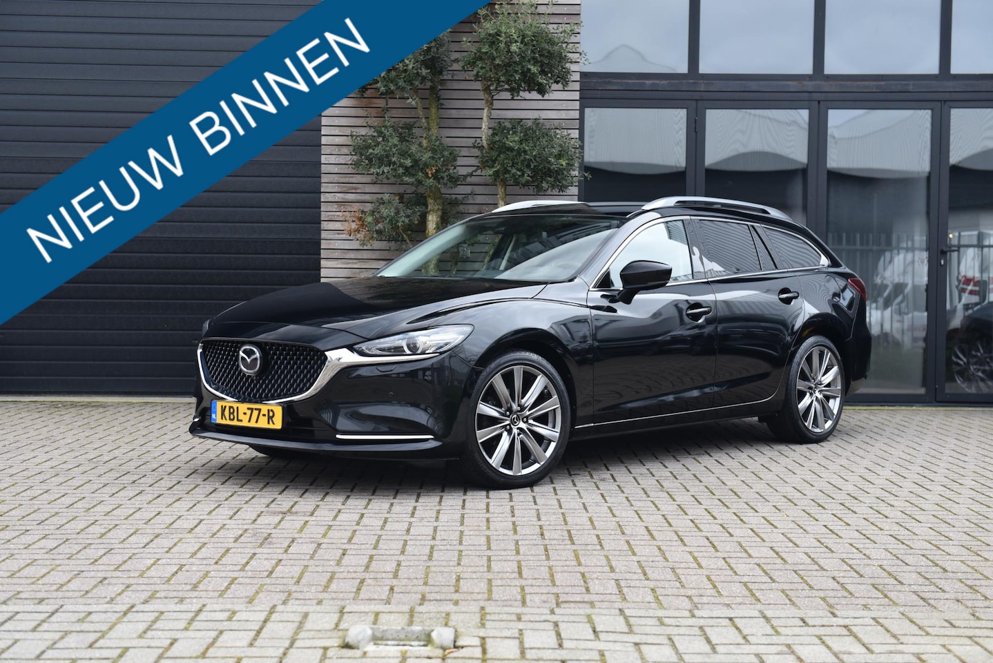 Mazda 6 Sportbreak - 2.5 SkyActiv-G 194 Signature Trekhaak Leer Bose Camera Adaptive cruise contro - AutoWereld.nl