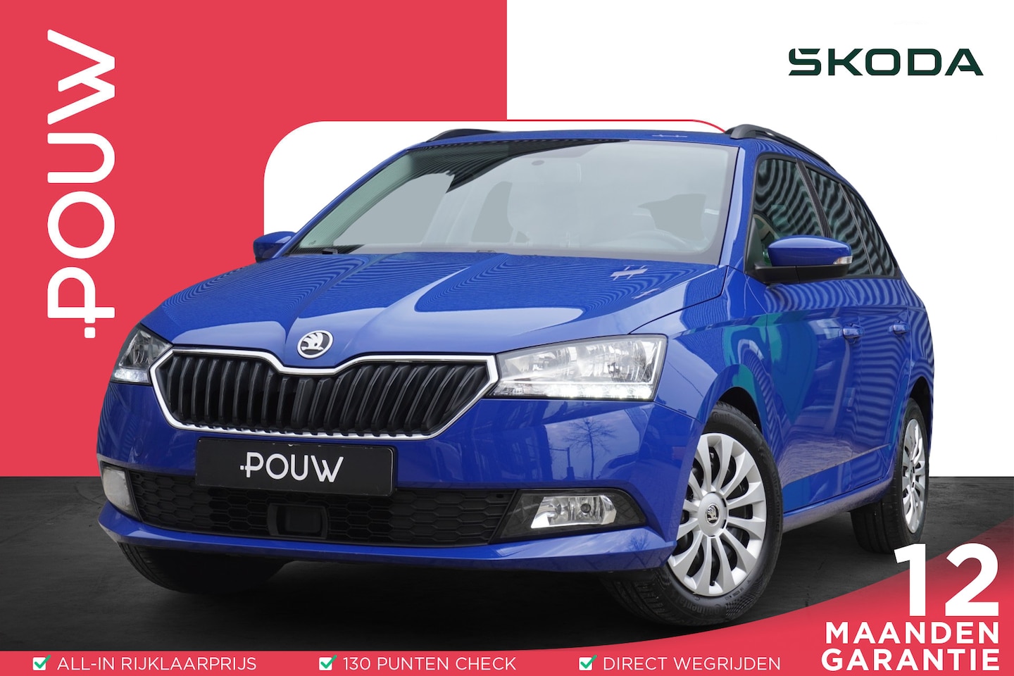 Skoda Fabia Combi - 1.0 TSI 95pk Ambition | SmartLink | Cruise Control | Airco - AutoWereld.nl