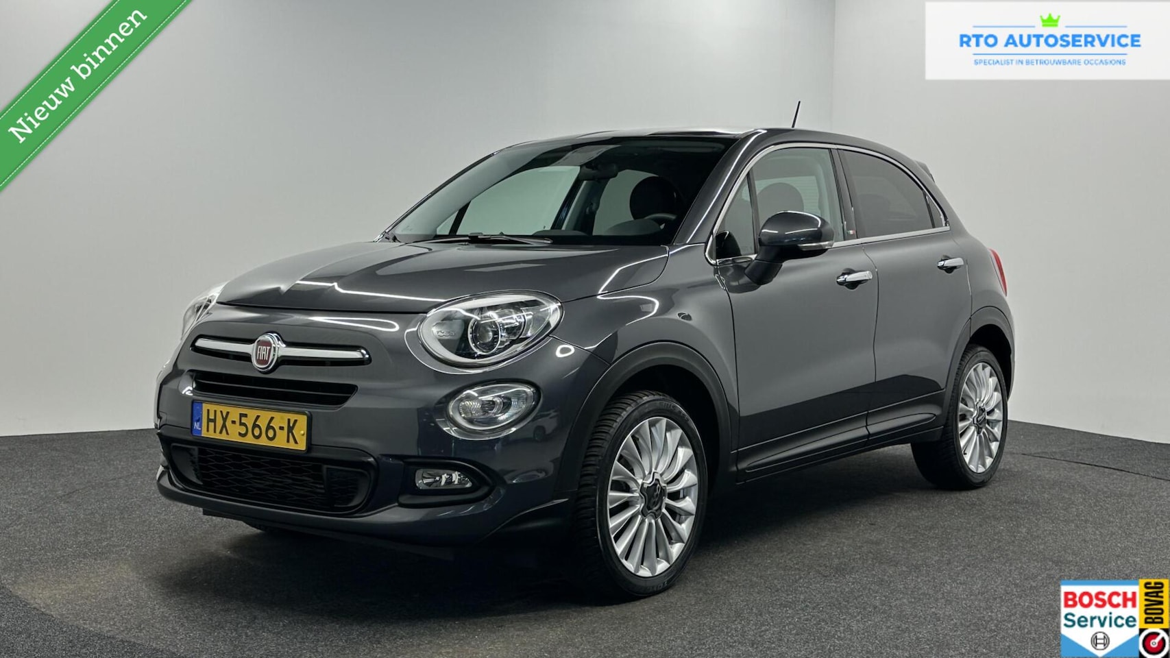Fiat 500 X - 1.4 Turbo MultiAir Lounge NAVI CRUISE LM ECC 80000 KM. - AutoWereld.nl