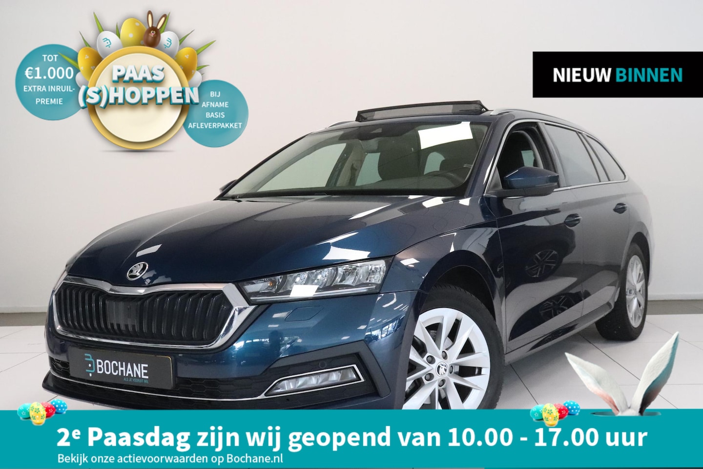 Skoda Octavia Combi - 1.5 e-TSI Business Edition Plus | Panoramadak | Camera | Trekhaak | AppleCarplay AndroidAu - AutoWereld.nl