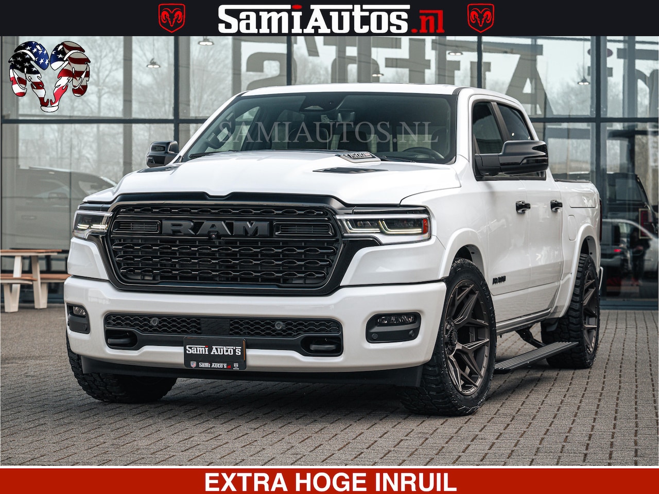 Dodge Ram Pick Up - SPORT LIMITED H.O 540PK 706Nm | Massage + Full Option | De Meest Luxe en Volle in zijn Kla - AutoWereld.nl