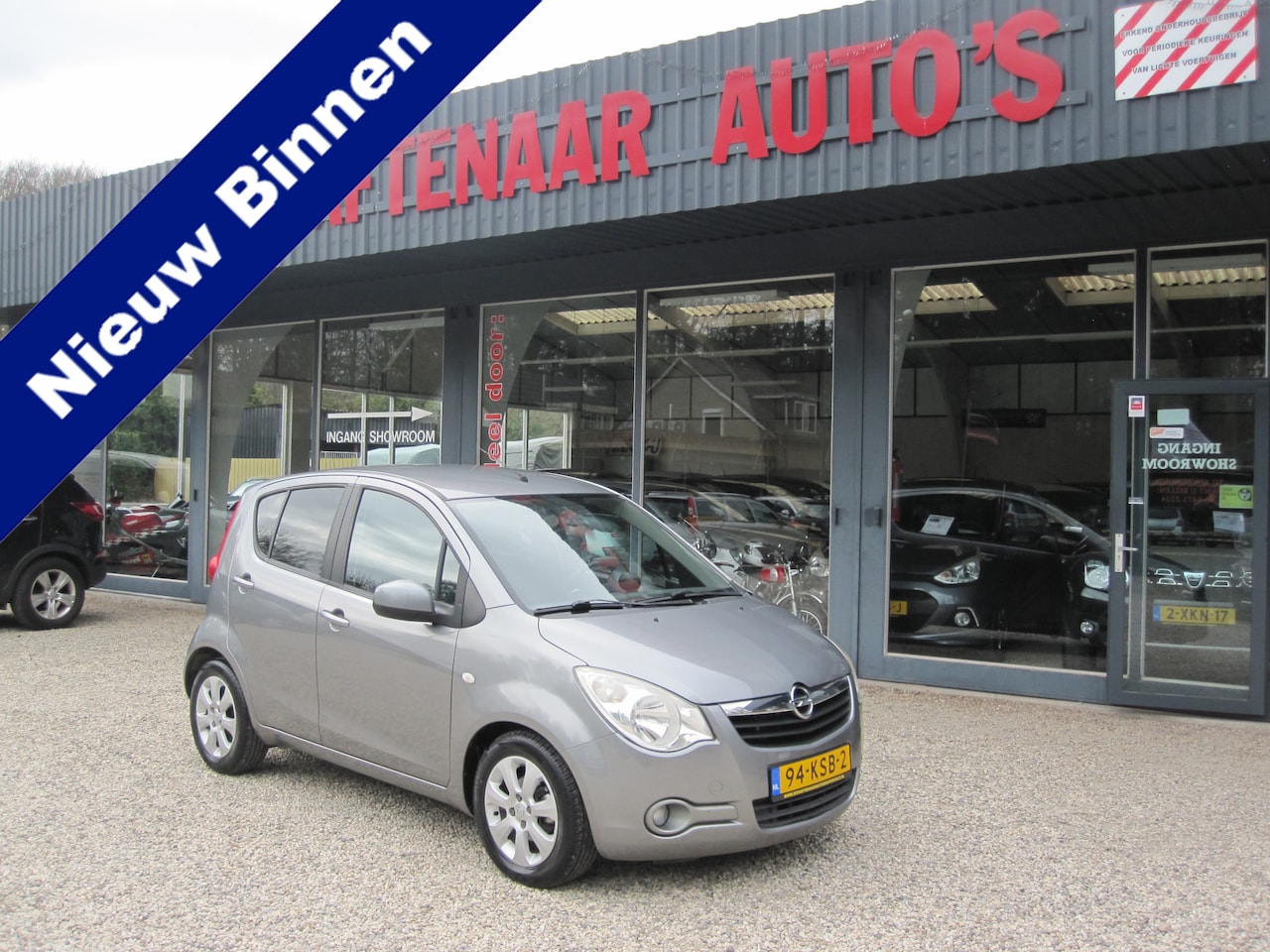 Opel Agila - 1.2 Edition airco km 57279  met nap apk 07-02-2027 - AutoWereld.nl