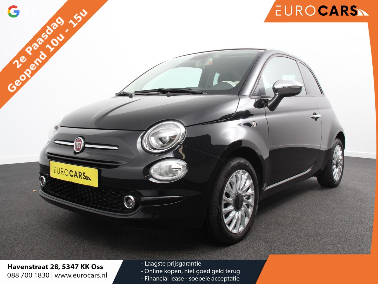 Fiat 500 C - 1.0 Hybrid Bellavita | Navigatie | Climate Control | Apple Carplay/Android Auto | Dab | Di - AutoWereld.nl