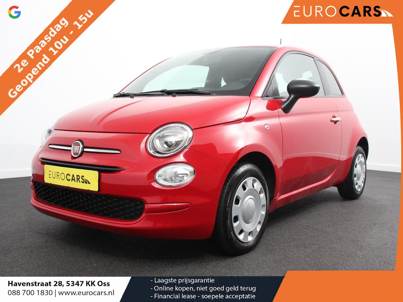 Fiat 500 - 1.0 Hybrid Vita | Airco | DAB | Groot Touchscreen scherm | Cruise Control - AutoWereld.nl