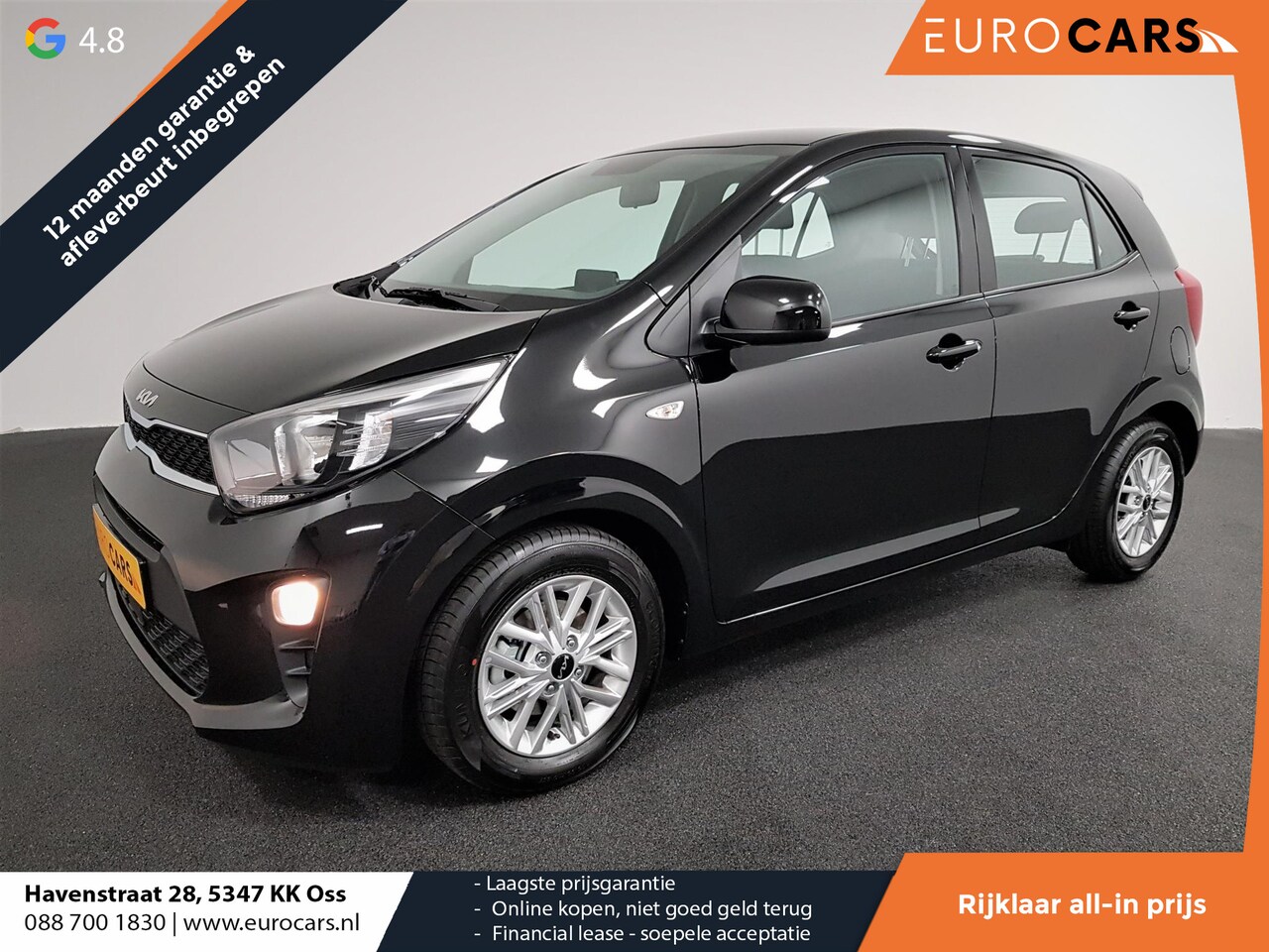 Kia Picanto - 1.0 DPi Automaat DynamicLine | Navigatie | Apple Carplay/Android Auto | Airco | Camera | D - AutoWereld.nl