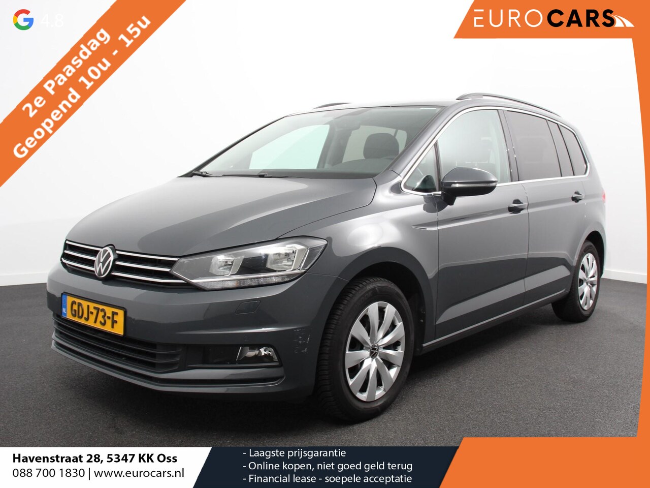 Volkswagen Touran - 1.5 TSI 150pk DSG Comfortline Plus 7p | Navigatie | Apple Carplay/Android Auto | Wegklapba - AutoWereld.nl