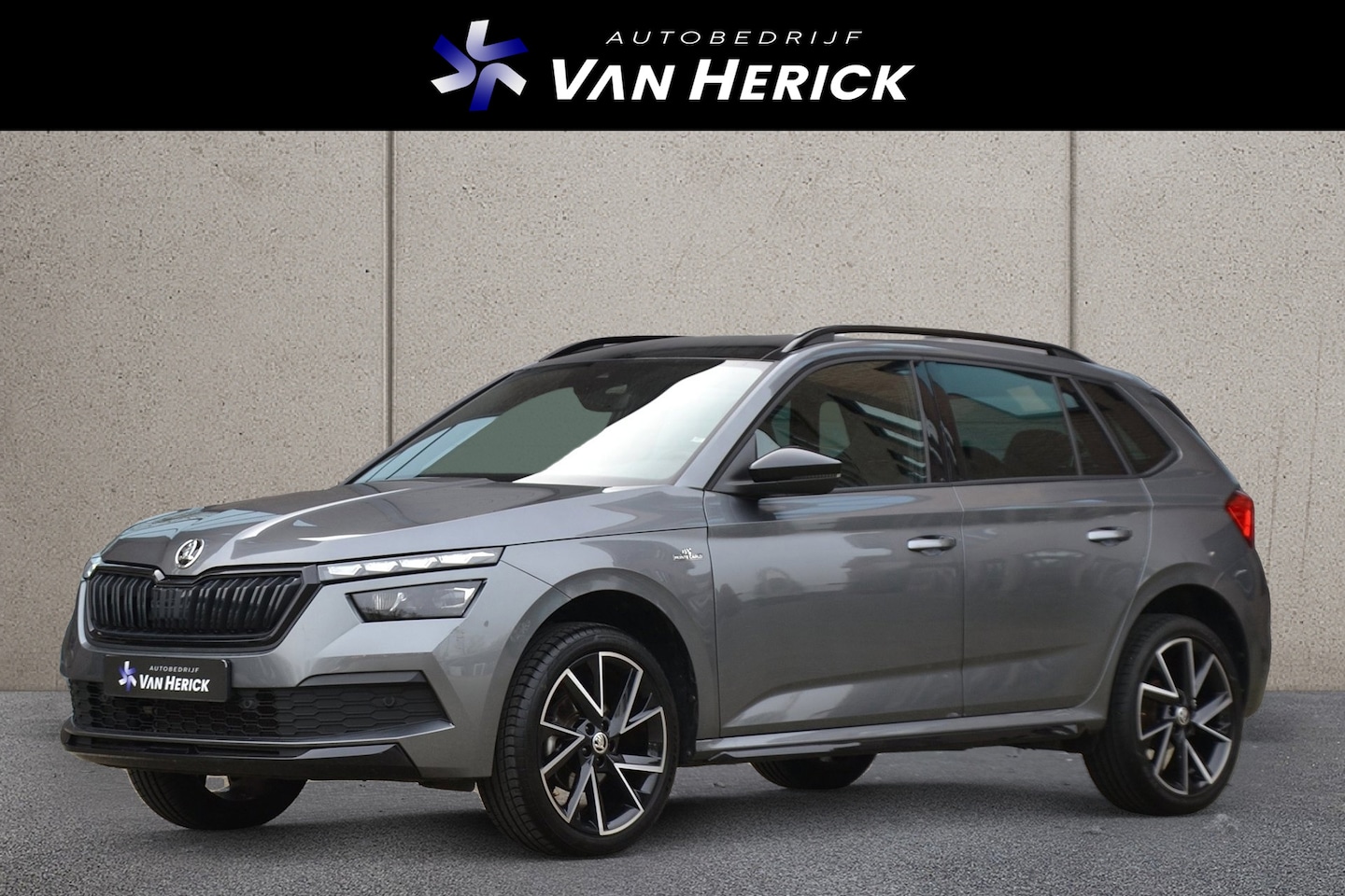 Skoda Kamiq - 1.0 TSI Monte Carlo | Panoramadak | Virtual Cockpit | Adaptive Cruise Control - AutoWereld.nl