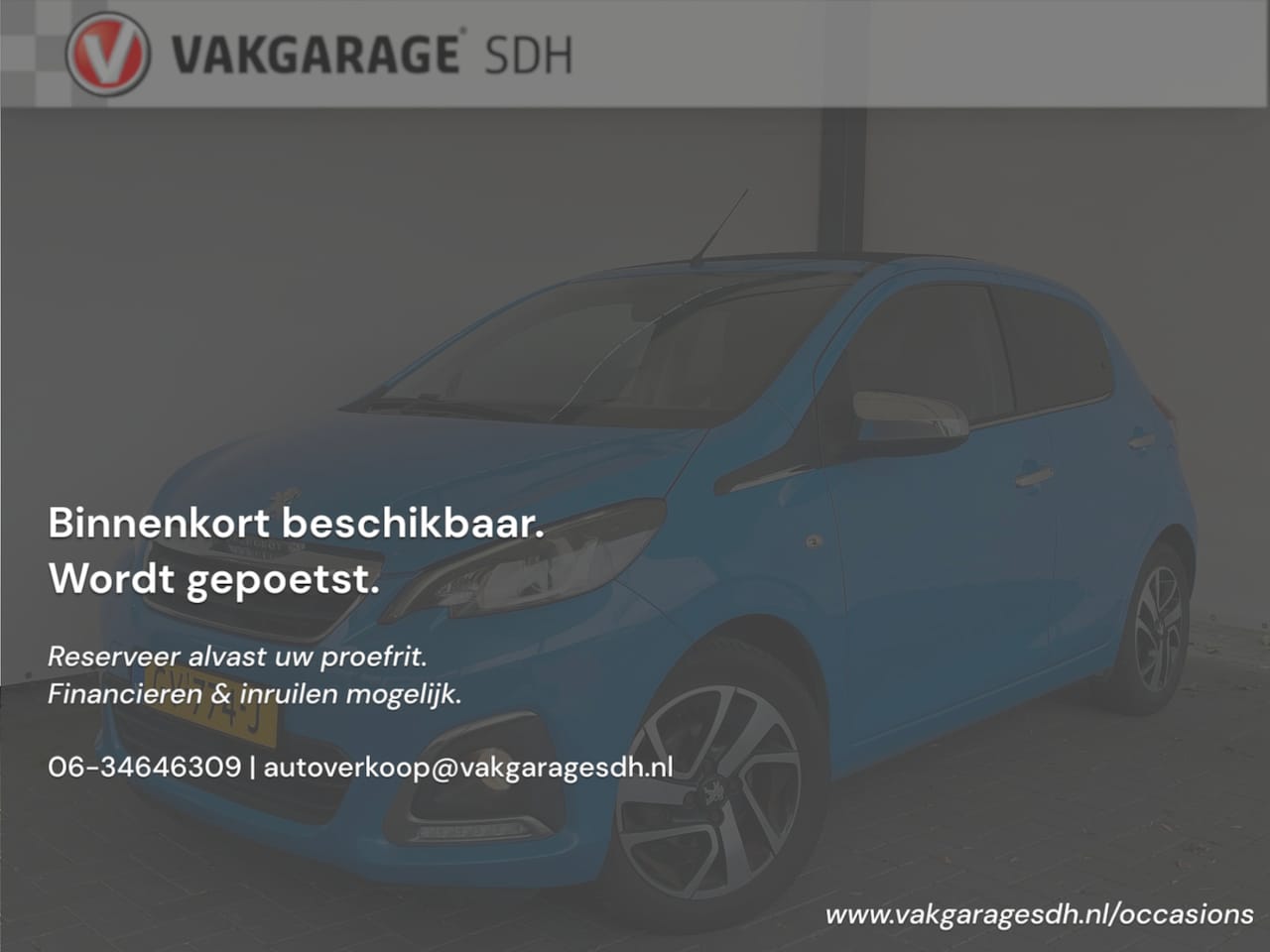 Peugeot 108 - 1.0 e-VTi Allure TOP!|Airco|Cabriodak|Chroom-delen - AutoWereld.nl