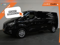 Ford Transit Custom - 300 2.0 TDCI L2H1 Limited Dubbele cabine Navigatie Airco 2 Schuifdeuren Trekhaak Parkeerse