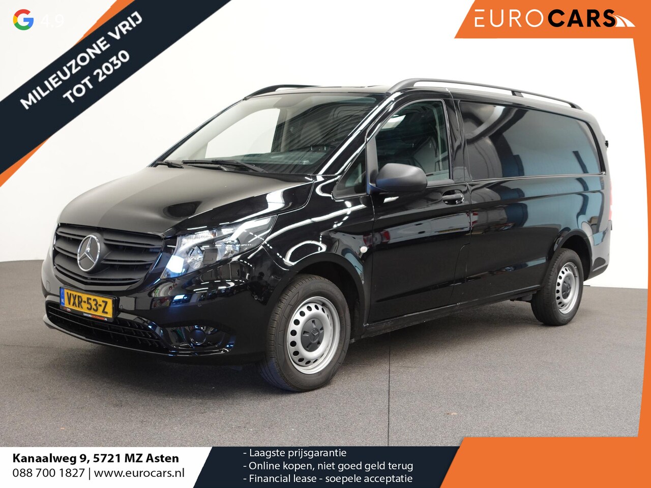 Mercedes-Benz Vito - 114 CDI Lang Automaat Airco Bluetooth Camera Trekhaak Navigatie Cruise Control Carplay - AutoWereld.nl