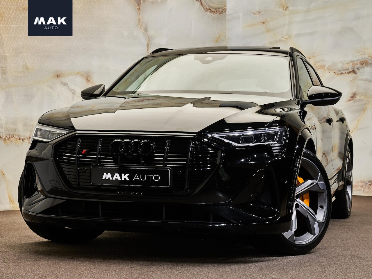 Audi e-tron - S quattro S Quattro, pano, S sportstoelen, B&O, luchtv., ACC, topview, 22", keyless, HUD, privacy - AutoWereld.nl