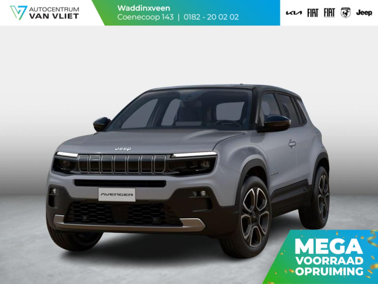 Jeep Avenger - 1.2 e-Hybrid Summit | Winter Pack | Infotainment&Convenience Pack | Bicolore lak - AutoWereld.nl