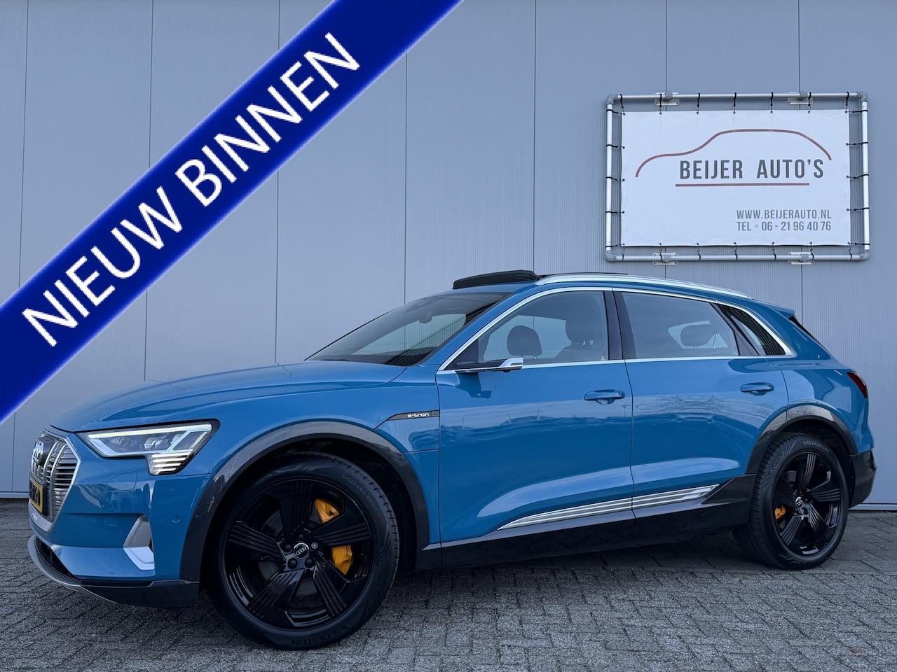 Audi e-tron - e-tron 55 quattro advanced 95 kWh Automaat SOH 95.4% - AutoWereld.nl