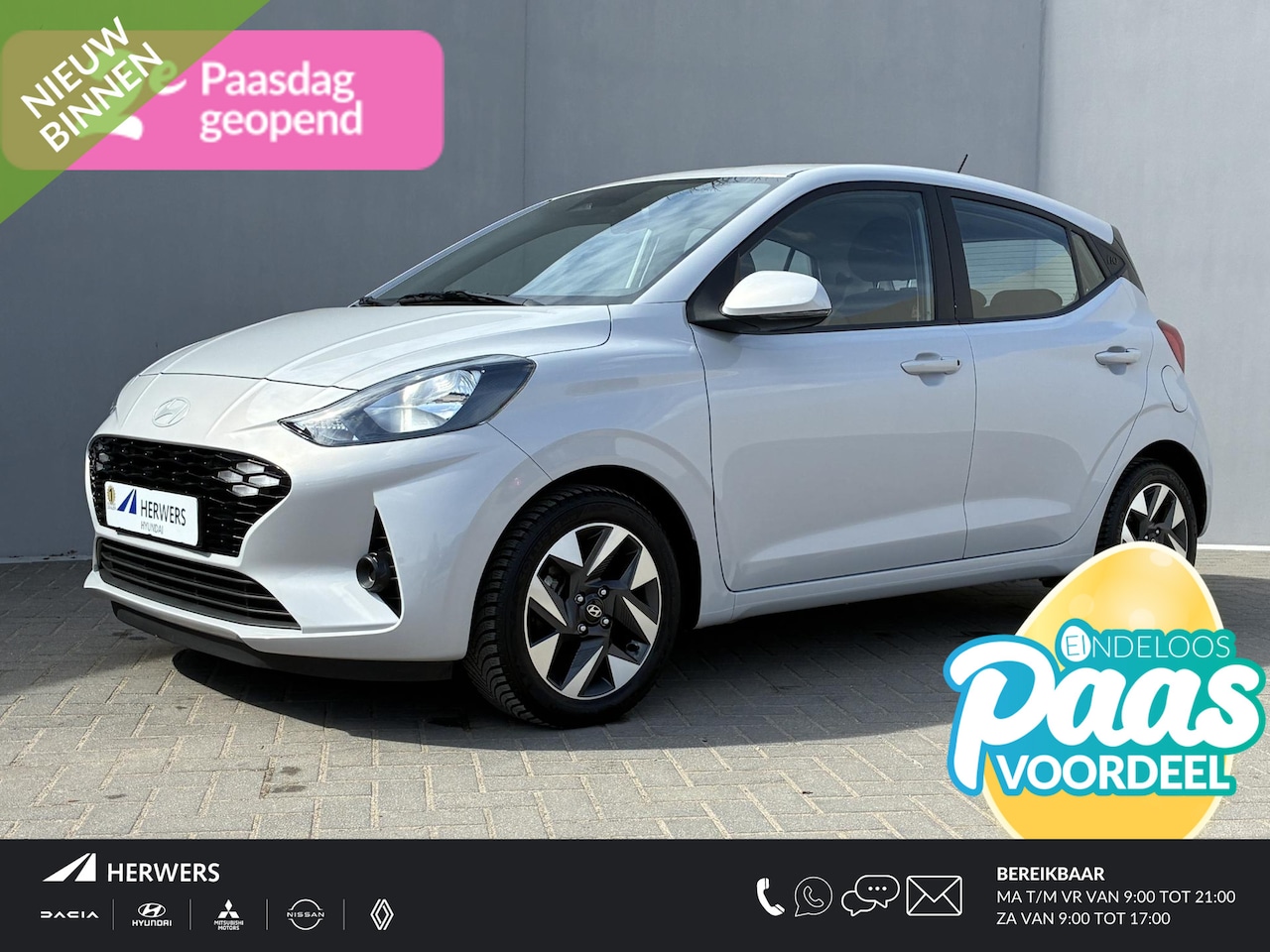 Hyundai i10 - 1.0 Comfort Smart 5-zits Automaat / Fabrieksgarantie t/m 06-2029 / Dealer onderhouden / St - AutoWereld.nl
