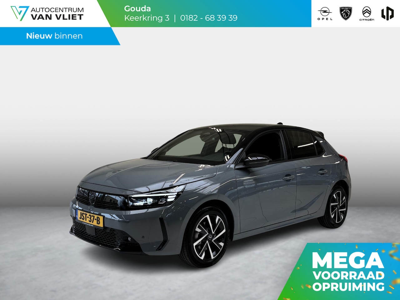 Opel Corsa - 1.2 Turbo Hybrid Ultimate Automaat | Stoelverwarming | Stoelmassage | Navigatie | Dodehoek - AutoWereld.nl