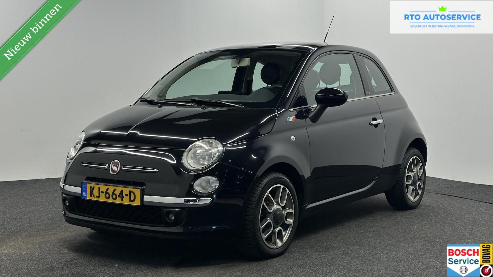 Fiat 500 - 1.2 Lounge AIRCO PANORAMA DAK. - AutoWereld.nl