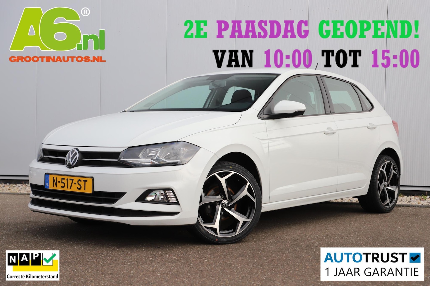 Volkswagen Polo - 1.0 TSI Comfortline Navigatie Carplay Android Airco Adaptive Cruise 17 inch R-Line Look Ve - AutoWereld.nl