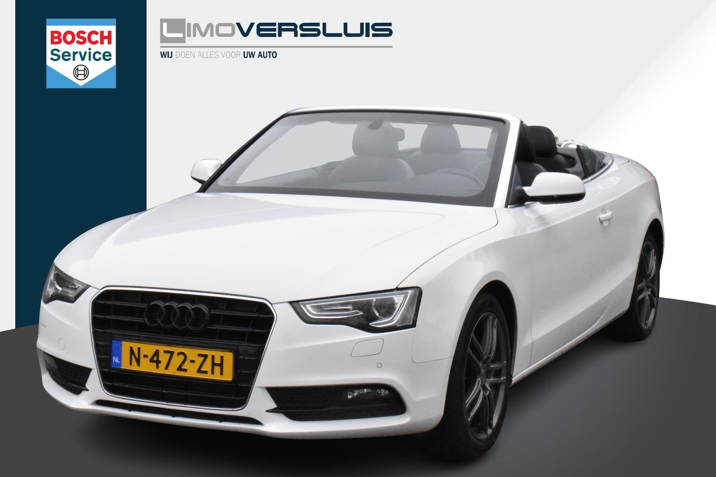 Audi A5 Cabriolet - 1.8 TFSI Pro Line S Leder | Navigatie | Stoelverwarming | Volledig Onderhouden | - AutoWereld.nl