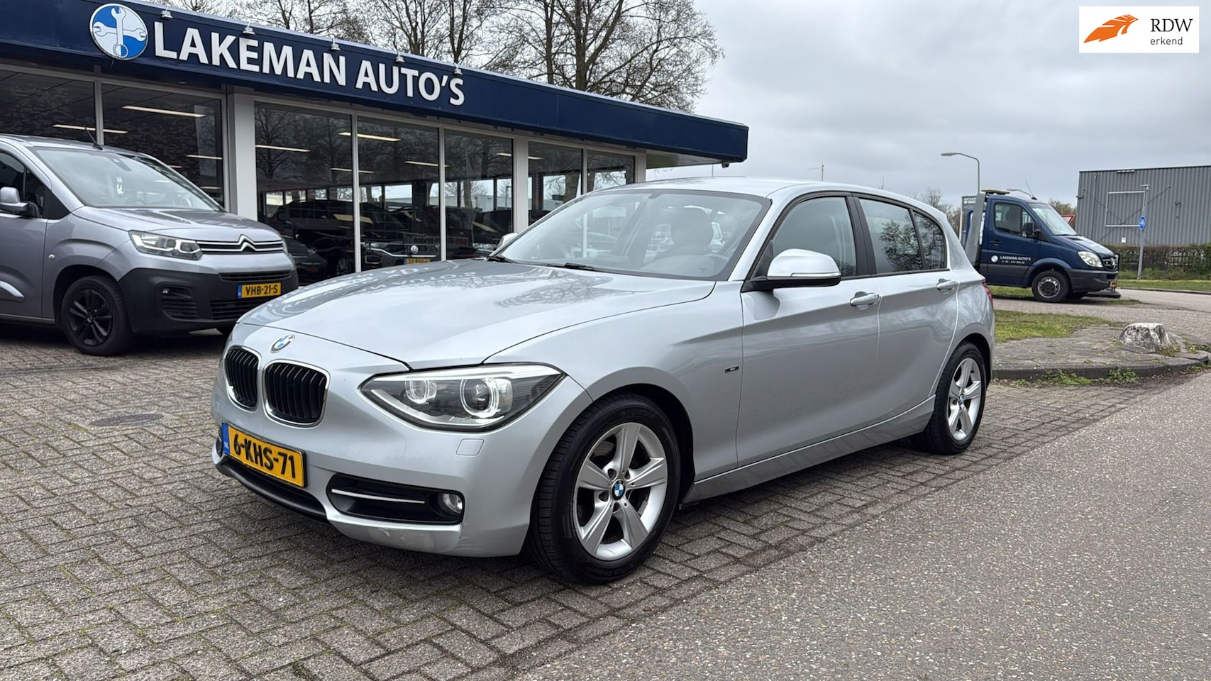 BMW 1-serie - 114i EDE Business Sport Silverline Huurkoop Inruil APK Garantie - AutoWereld.nl