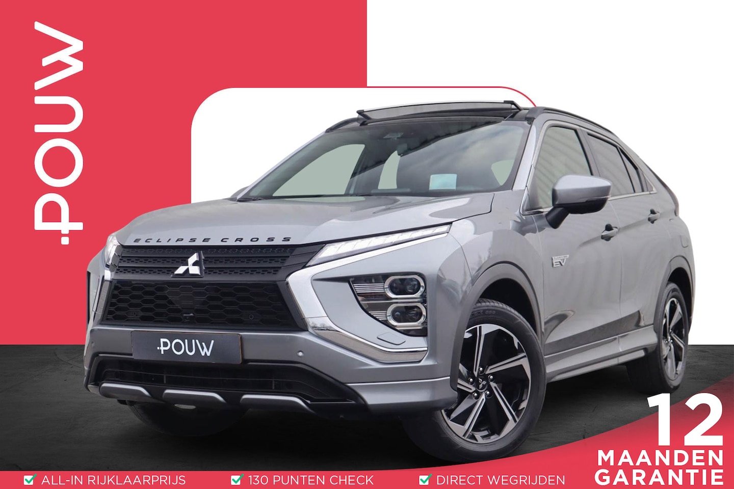 Mitsubishi Eclipse Cross - 2.4 188pk PHEV Instyle | Panoramadak | Leder | Adaptive Cruise - AutoWereld.nl