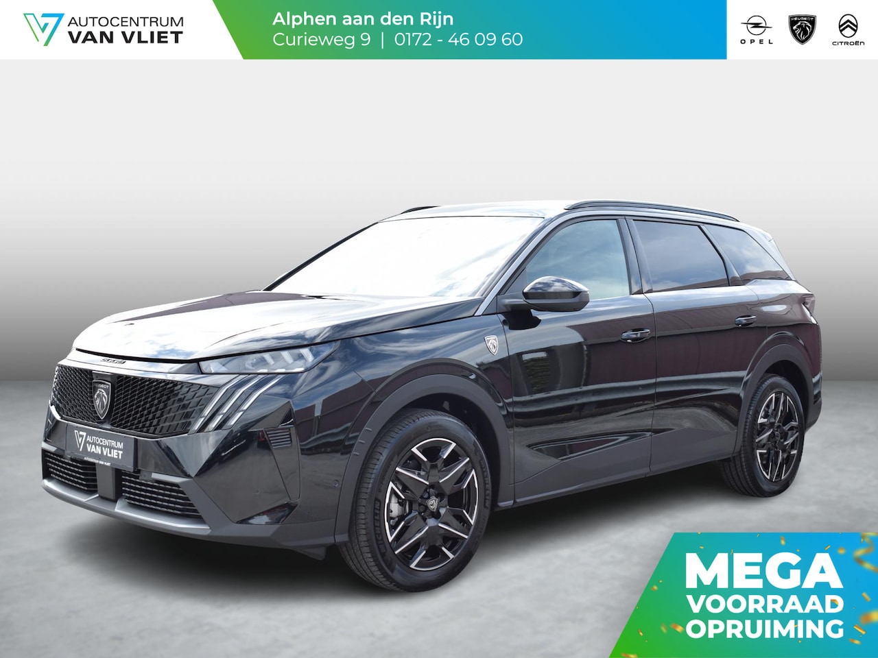 Peugeot 5008 - 1.2 Hybrid 136 GT elektrisch verstelbare voorstoel(en) l dodehoek detectie l 360 camera - AutoWereld.nl