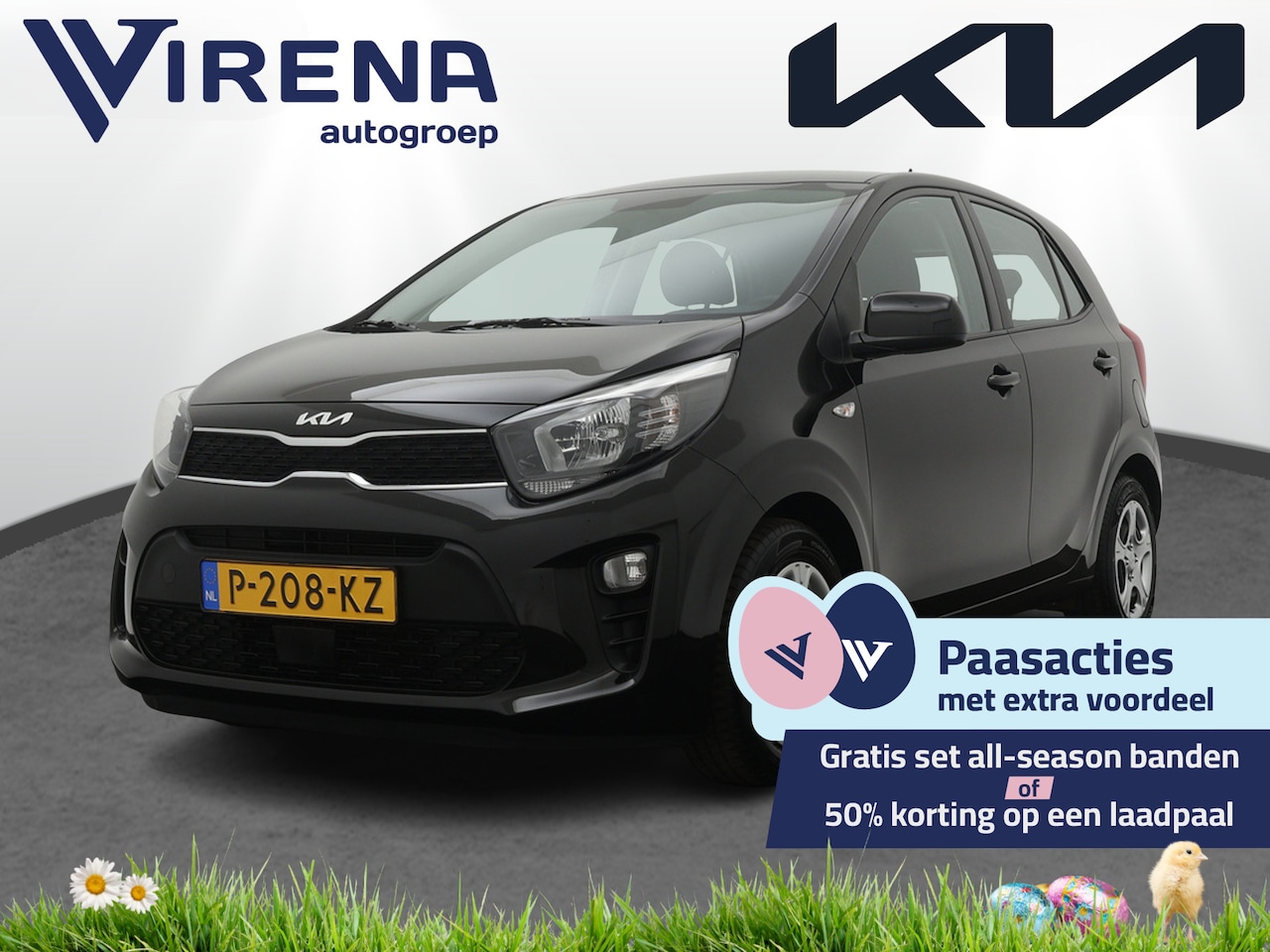 Kia Picanto - 1.0 DPi ComfortLine - Airco - Fabrieksgarantie tot 04-2029 - AutoWereld.nl
