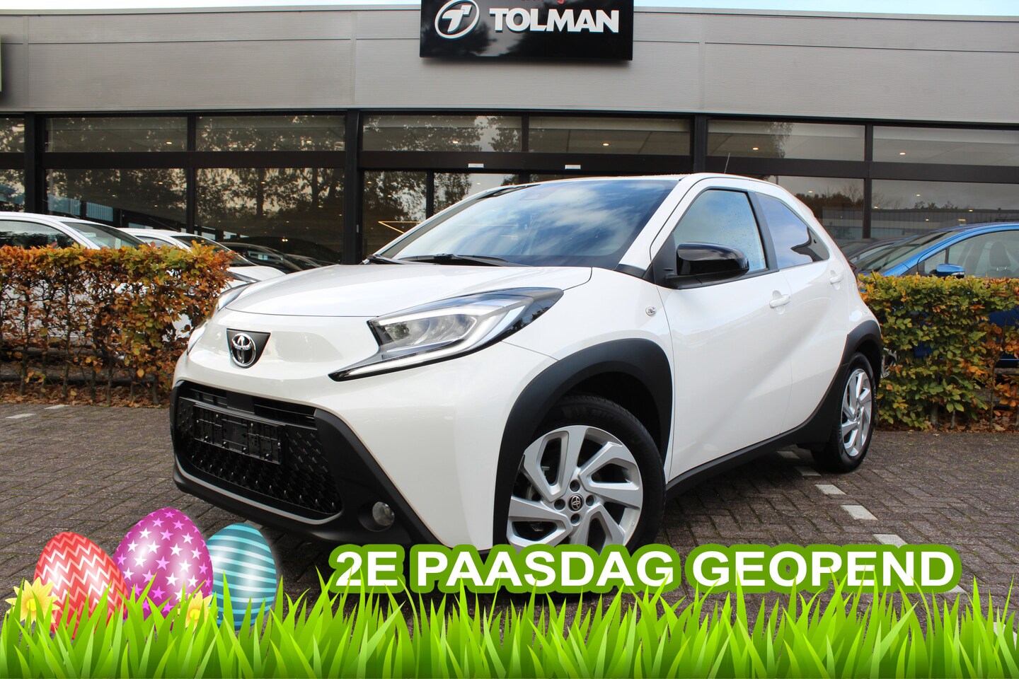 Toyota Aygo X - 1.0 VVT-i MT First 2e Paasdag open van 10:00 - 15:00 | Rijklaar | Stoelverw. | Clima | LED - AutoWereld.nl