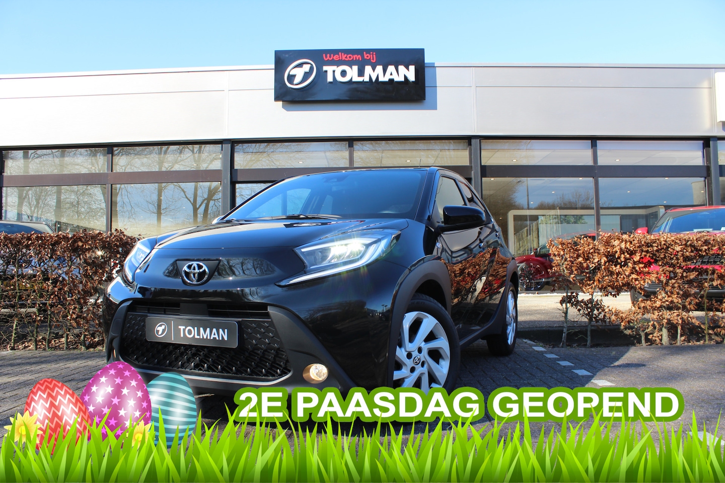 Toyota Aygo X - 1.0 VVT-i MT x-First 2e Paasdag open van 10:00 - 15:00 | Rijklaar | Stoelverw. | Clima | L - AutoWereld.nl