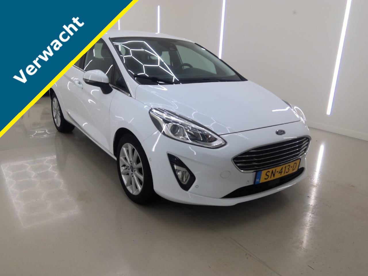 Ford Fiesta - 1.0 ECOBOOST TITANIUM 5-DRS. + ECC/APPLE CARPLAY/LMV/PDC - AutoWereld.nl