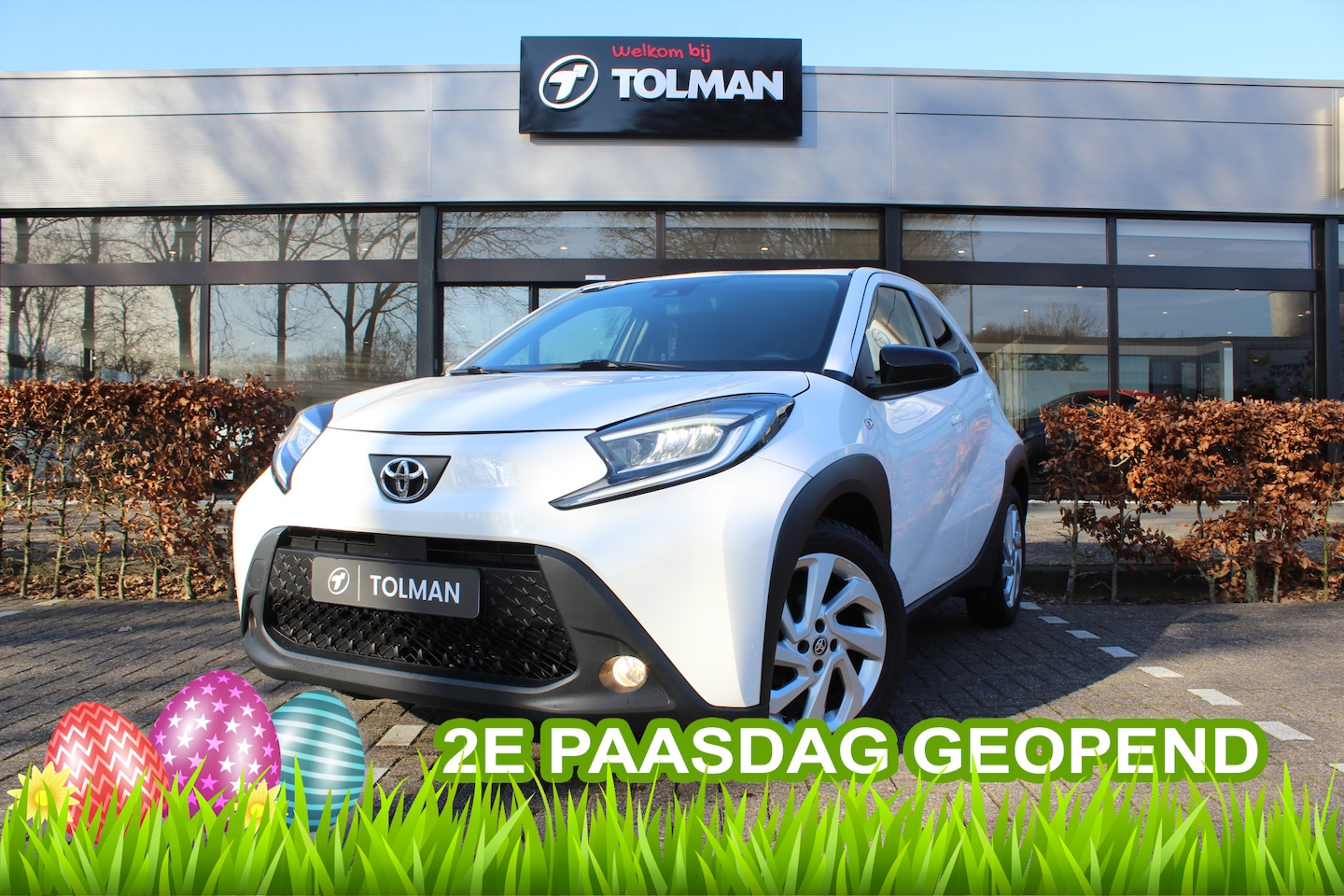 Toyota Aygo X - 1.0 VVT-i MT first 2e Paasdag open van 10:00 - 15:00 | Rijklaar | Stoelverwarming | Clima - AutoWereld.nl
