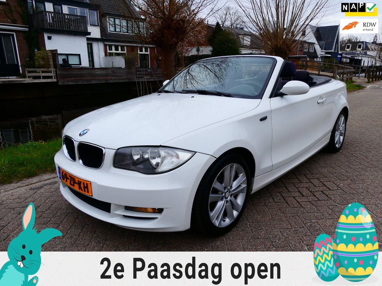 BMW 1-serie Cabrio - 118i Executive 143pk 6-bak Airco PDC Geen import - AutoWereld.nl